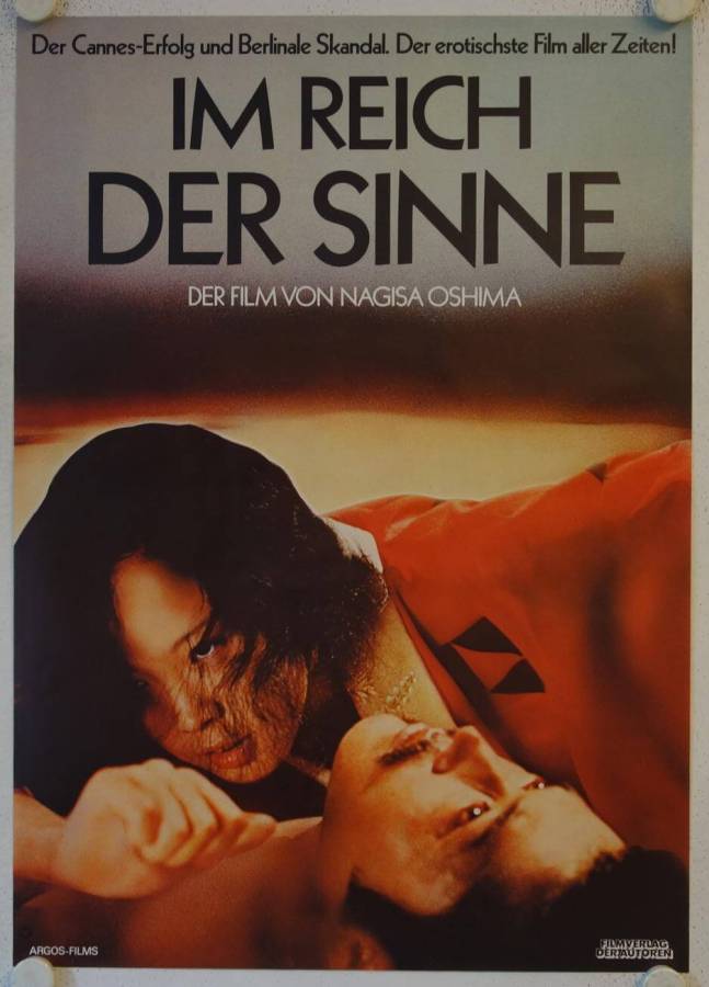 In the Realm of Senses original release german movie poster